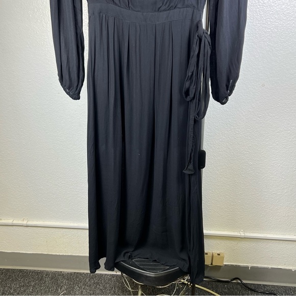 Free People Women’s Black Long Sleeve Dress Size 4 - Picture 7 of 9